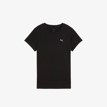  Puma Ess Elevated Kadın Siyah T-Shirt