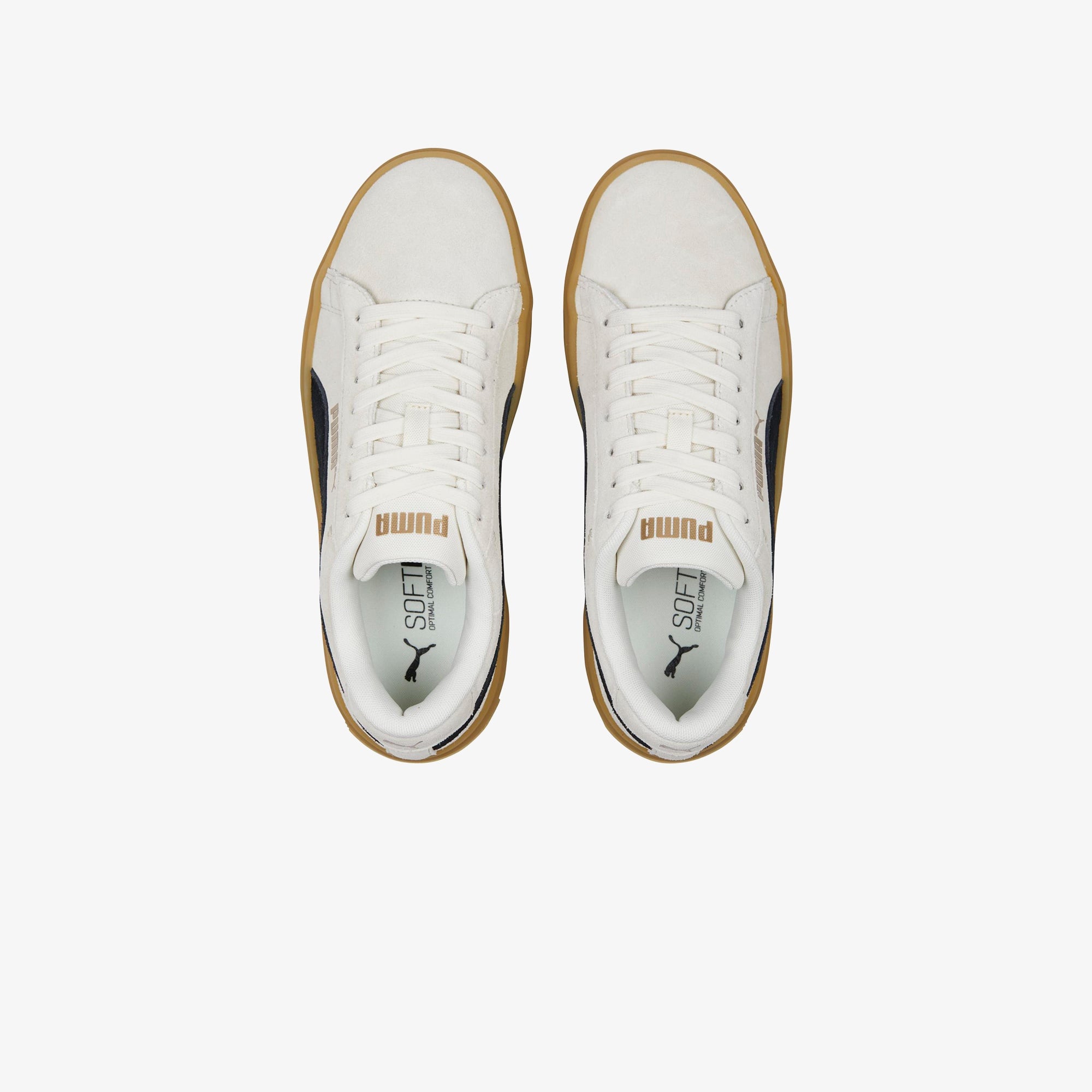 Puma Smash Platform V3 Sd Kadın Krem Spor Ayakkabı