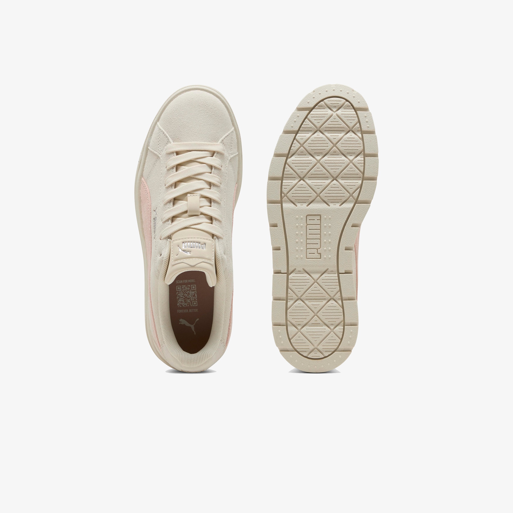 Puma Karmen ii Kadın Krem Spor Ayakkabı