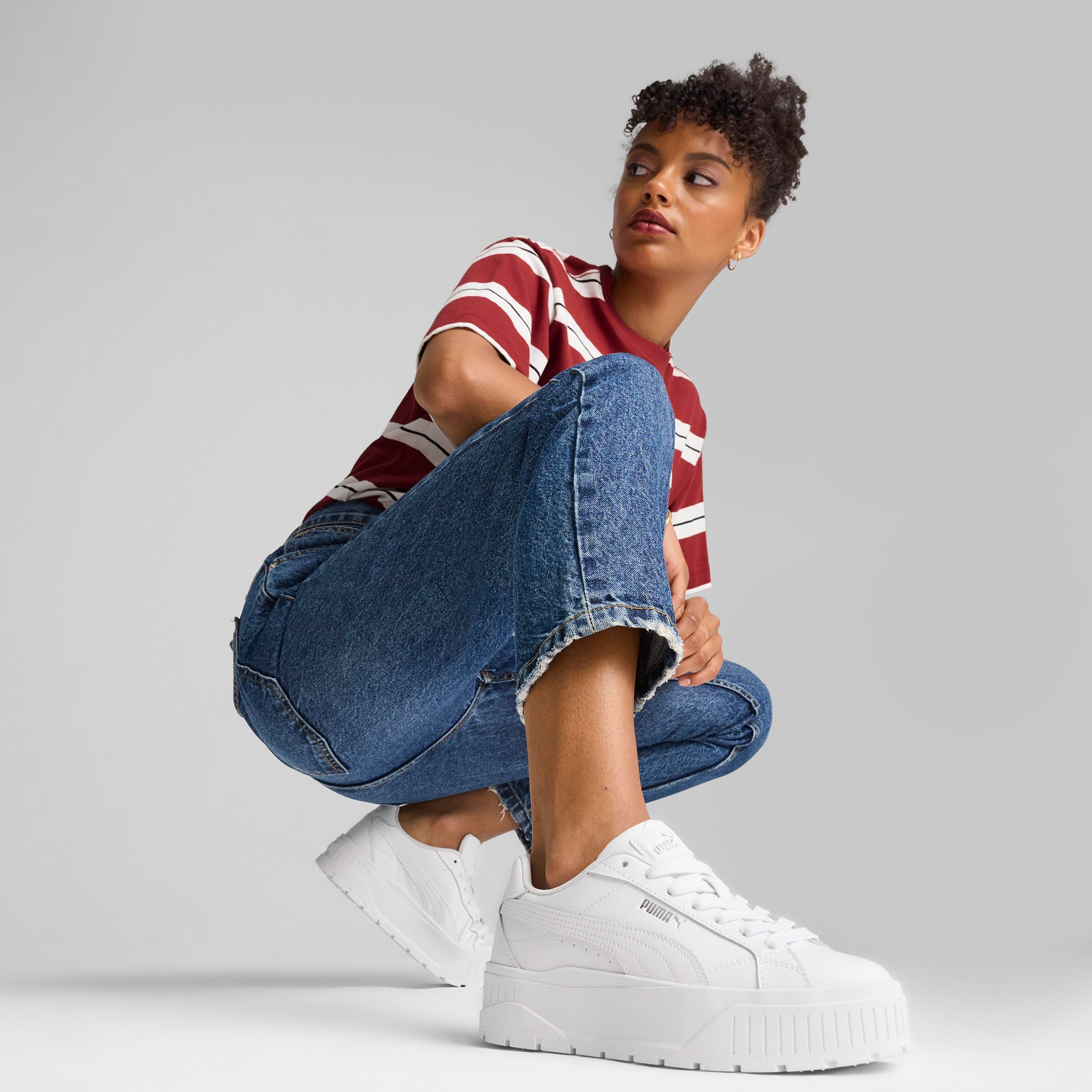 Puma Karmen L Kadın Beyaz Spor Ayakkabı