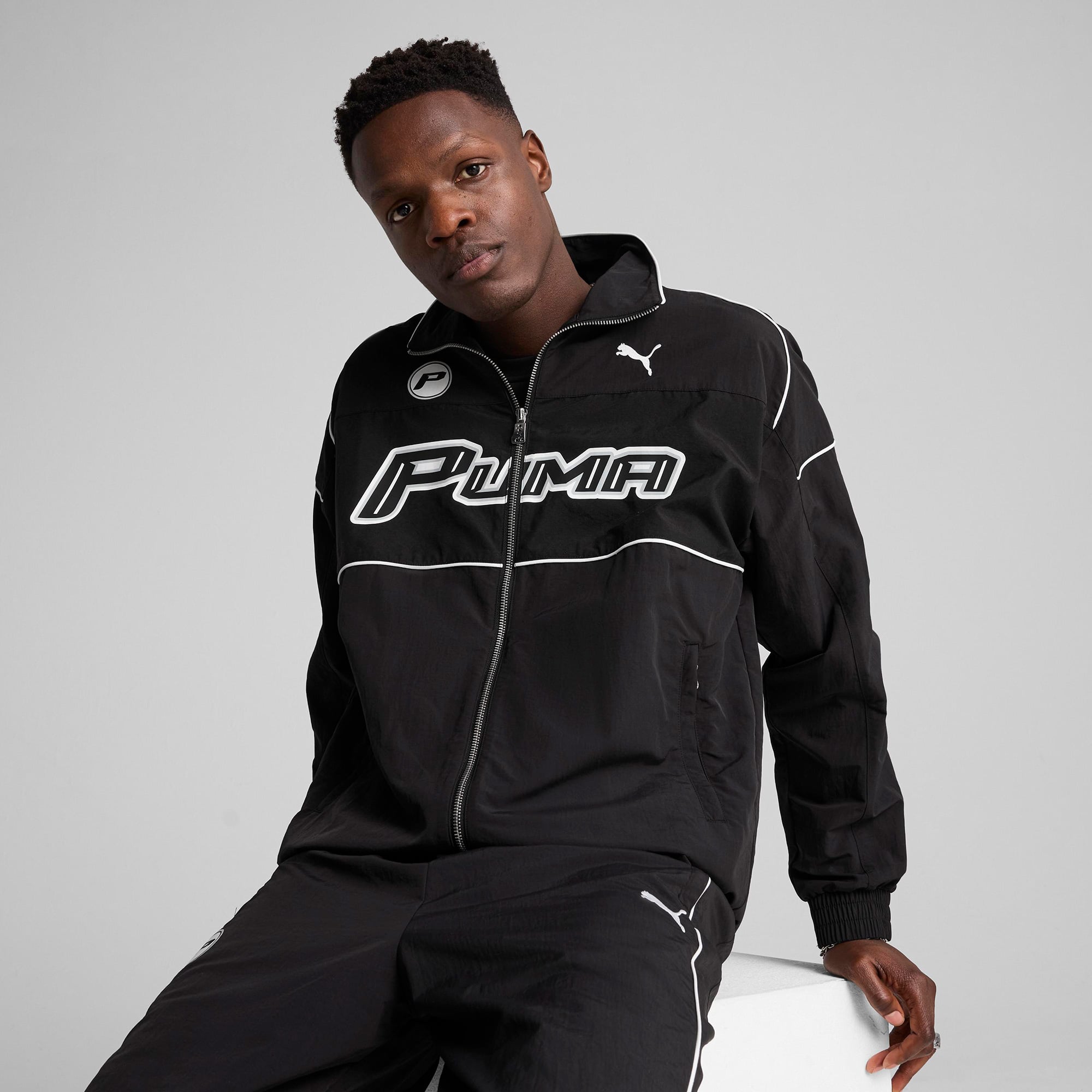  Puma Sds Relaxed Track Erkek Siyah Ceket