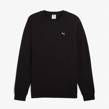  Puma Ess Elevated Crew Tr Erkek Siyah Sweatshirt