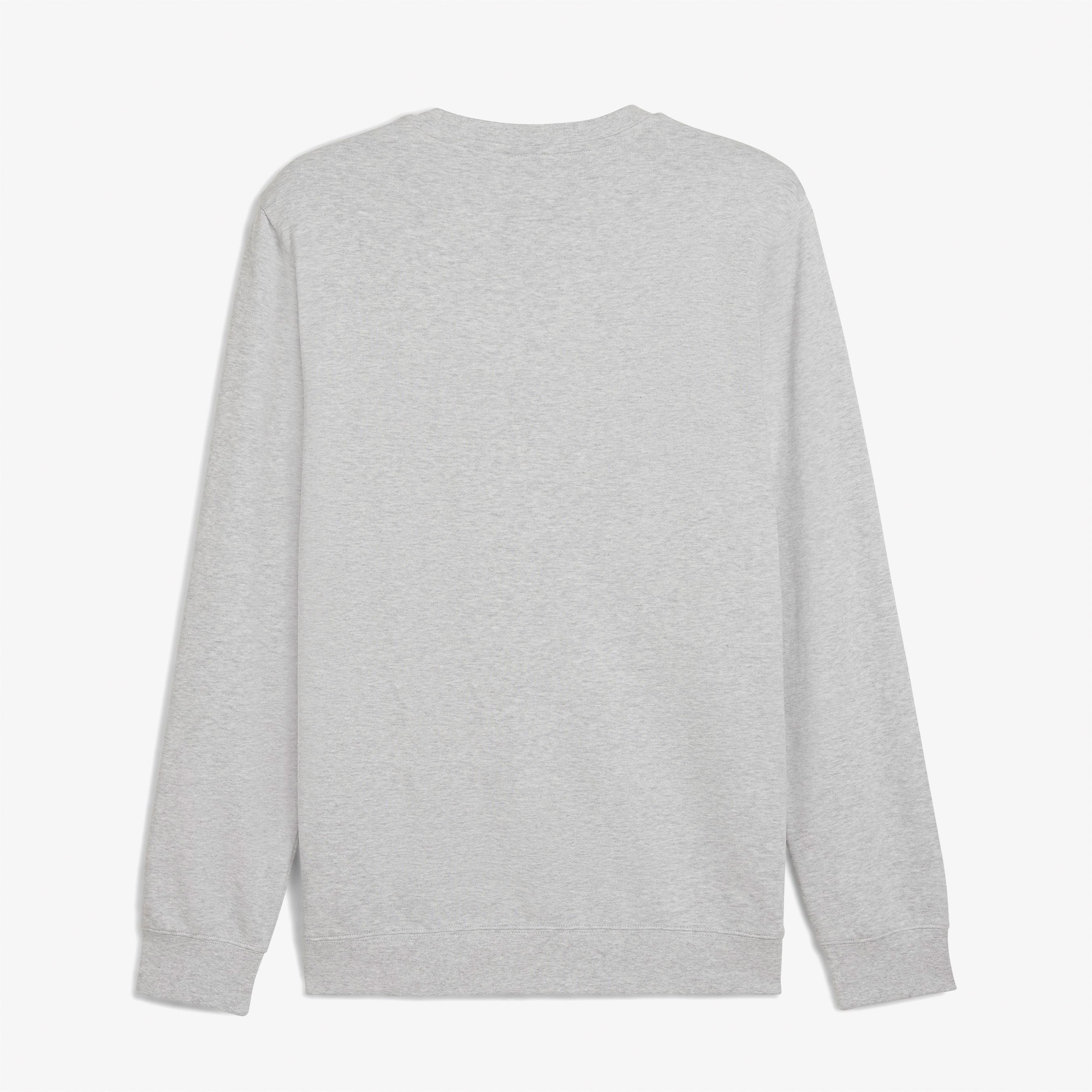Puma Ess Elevated Crew Tr Erkek Gri Sweatshirt