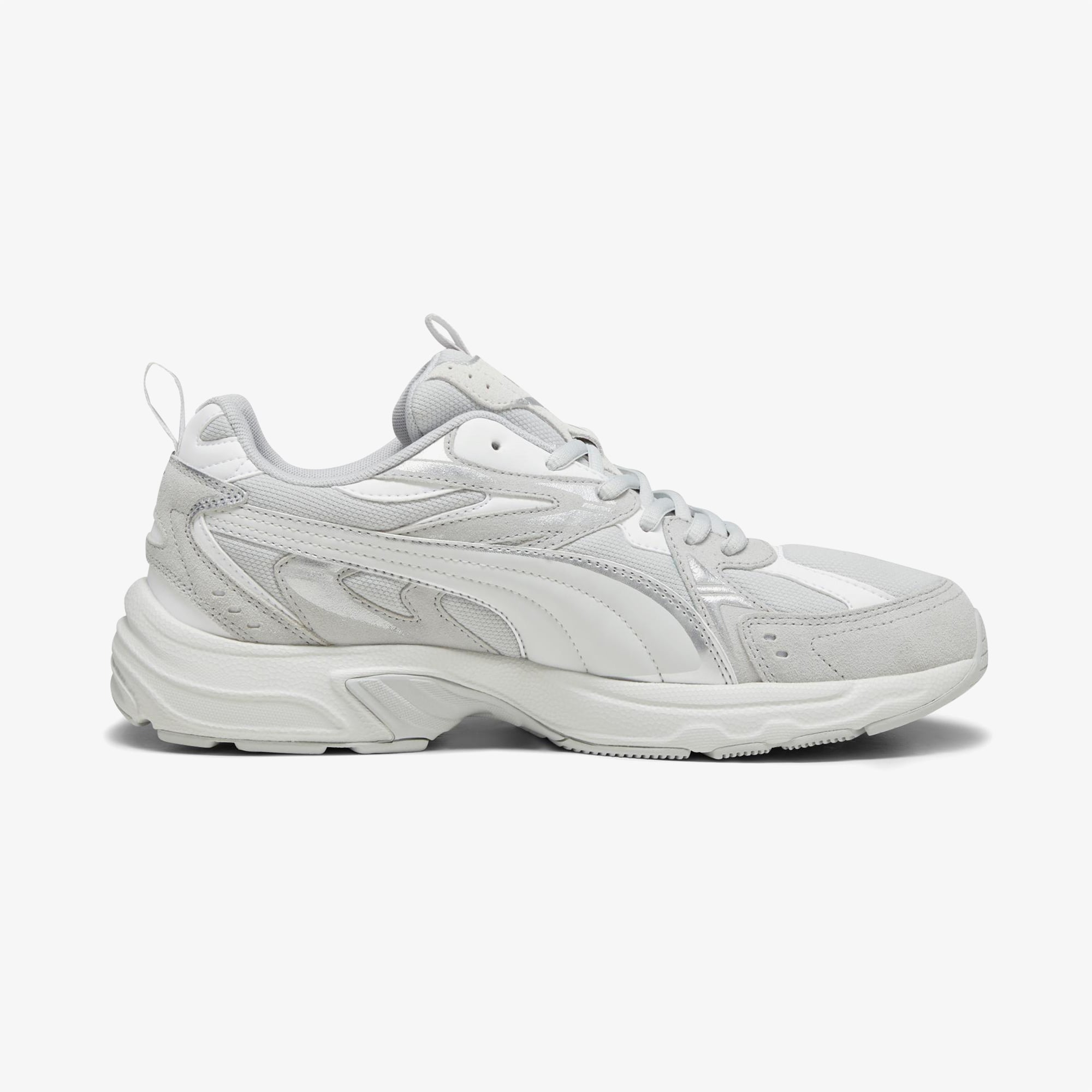 Puma Puma Milenio Tech Suede Cool Light Erkek Beyaz Günlük Spor Ayakkabı Sneaker | FashFed Beyaz - 2. görsel