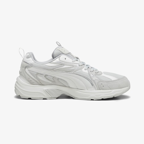  Puma Milenio Tech Suede Cool Light Erkek Beyaz Günlük Spor Ayakkabı