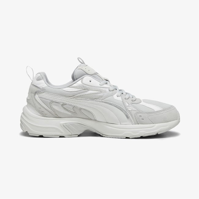  Puma Milenio Tech Suede Cool Light Erkek Beyaz Günlük Spor Ayakkabı