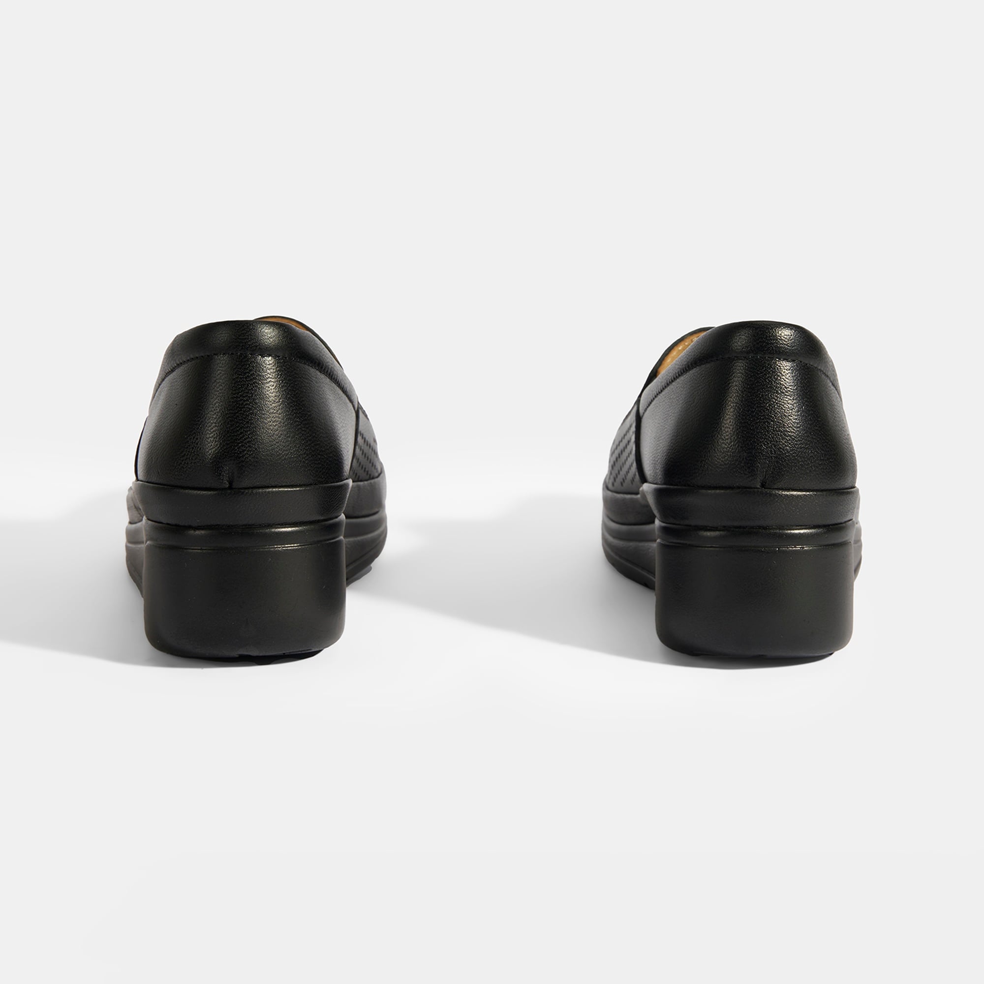 Kadın Siyah Deri DesaComfort Günlük Ayakkabı