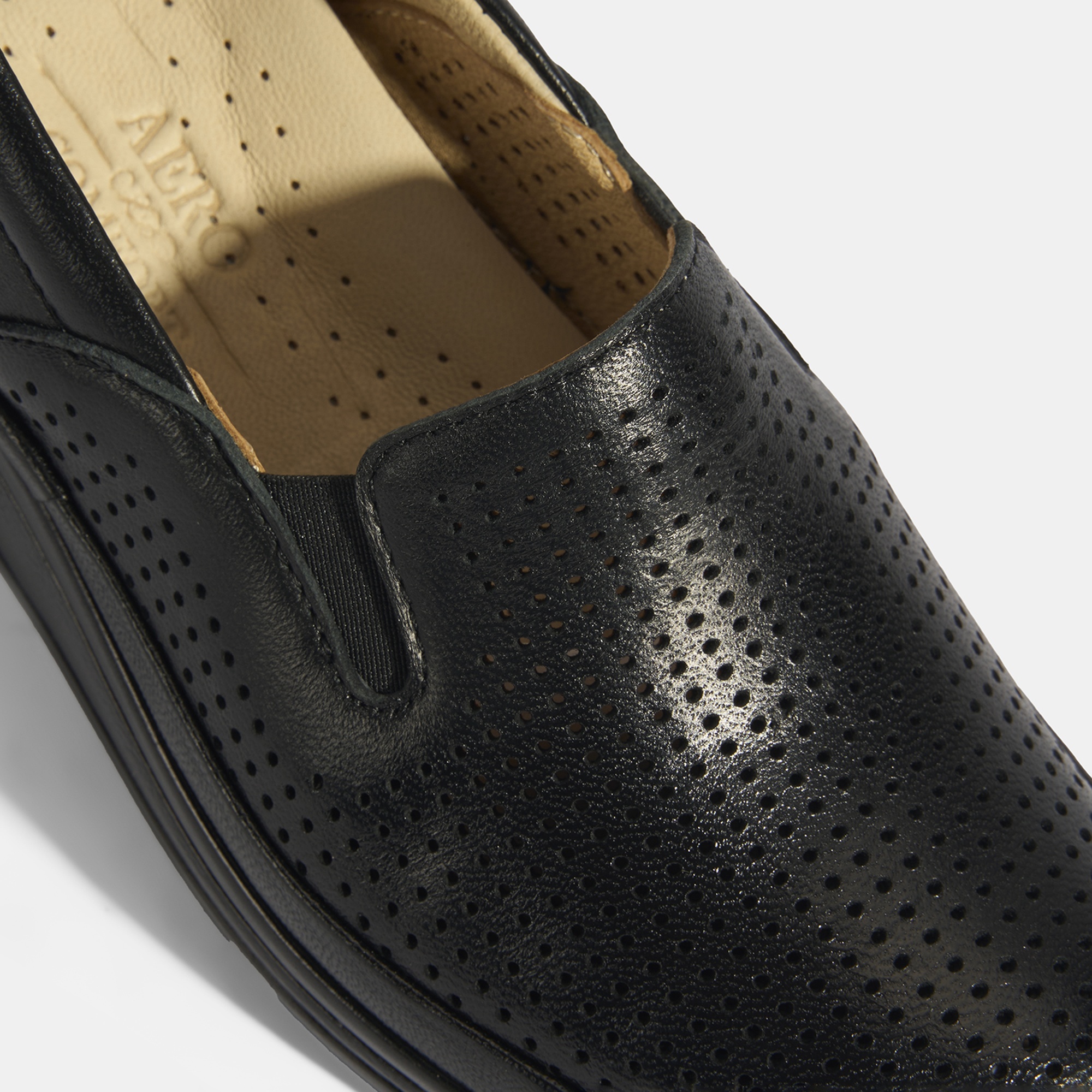 Kadın Siyah Deri DesaComfort Günlük Ayakkabı