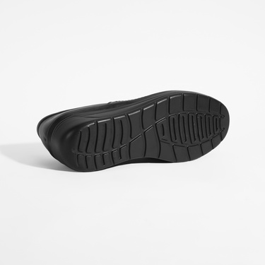  Kadın Siyah Deri DesaComfort Günlük Ayakkabı