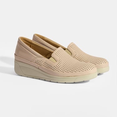  Kadın Krem Deri DesaComfort Günlük Ayakkabı