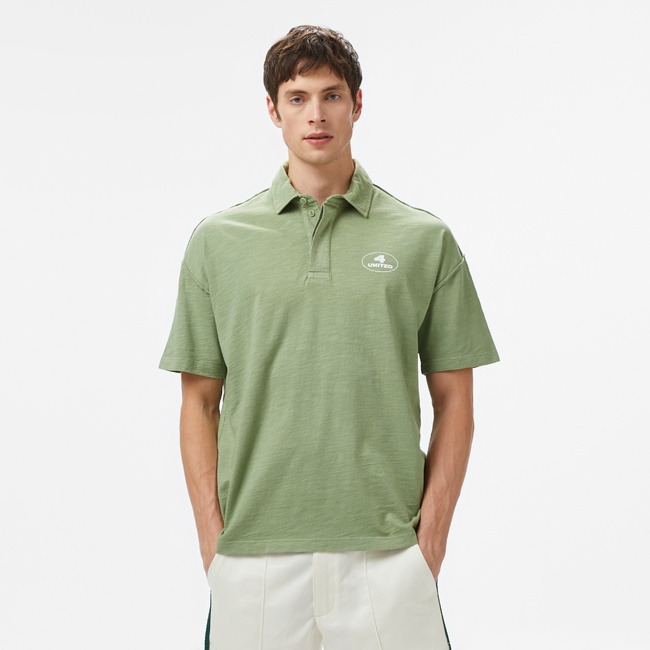  United4 Ozon Erkek Yeşil Polo