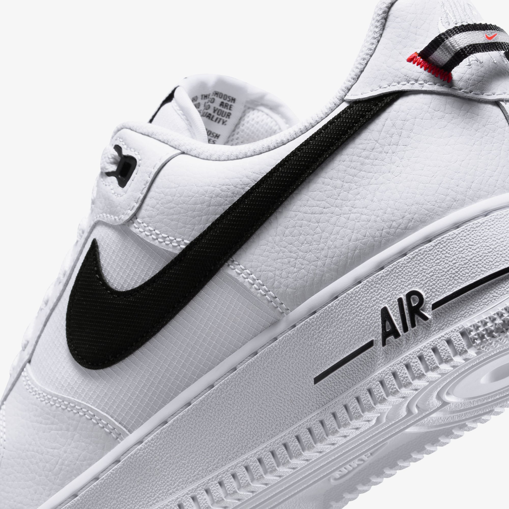 Nike Nike Air Force 1 '07 LV8 Erkek Beyaz Spor Ayakkabı FashFed'de! Beyaz - 9. görsel