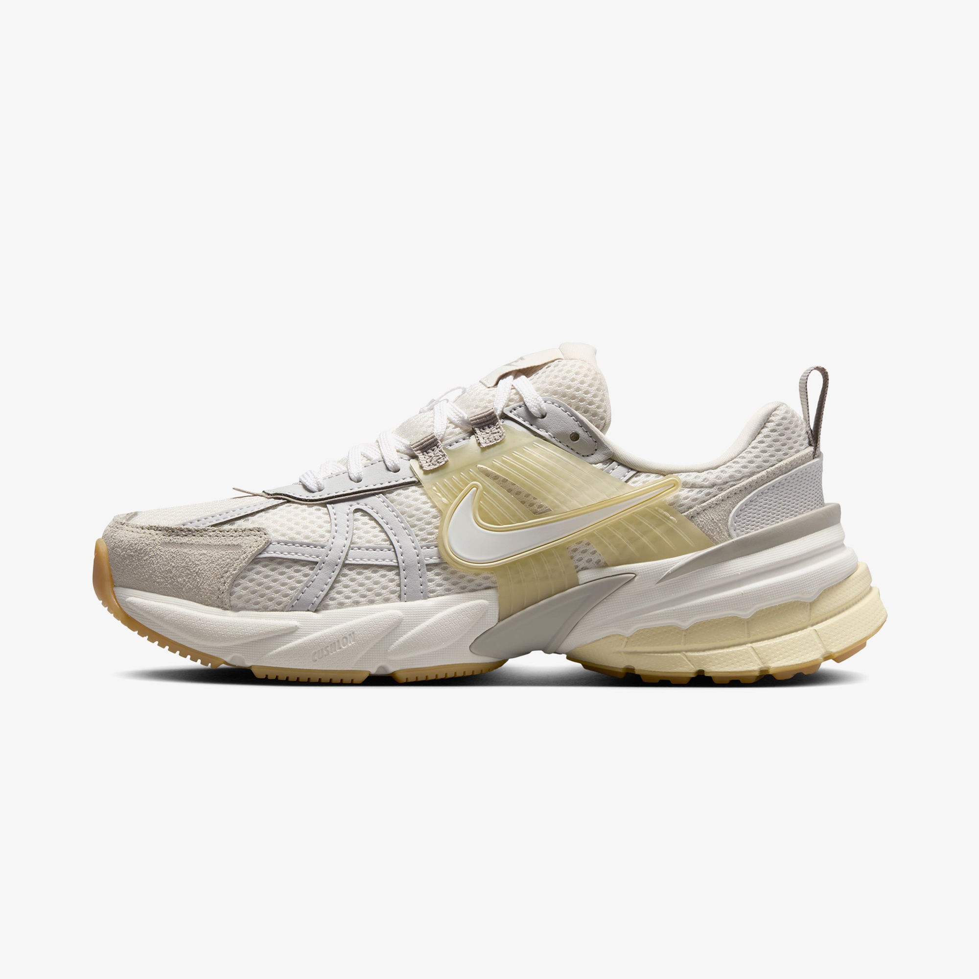 Nike V2K Run Kadın Krem Rengi Spor Ayakkabı