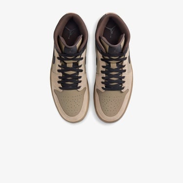  Jordan Air 1 Mid Erkek Haki Spor Ayakkabı