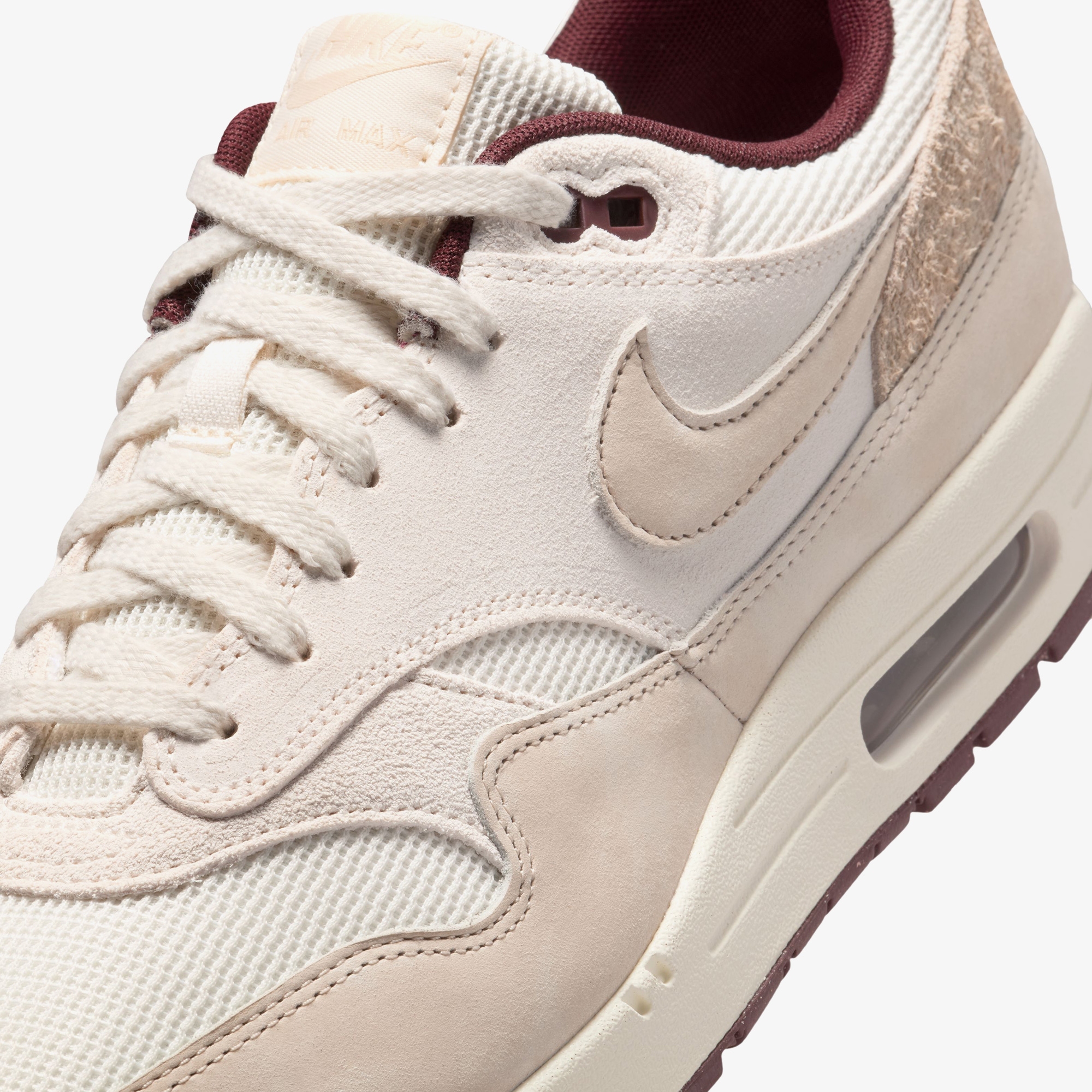 Nike Air Max 1 PRM Erkek Bej Spor Ayakkabı - Görsel 8