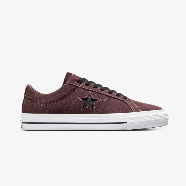  Converse One Star Pro Unisex Kahverengi Süet Sneaker