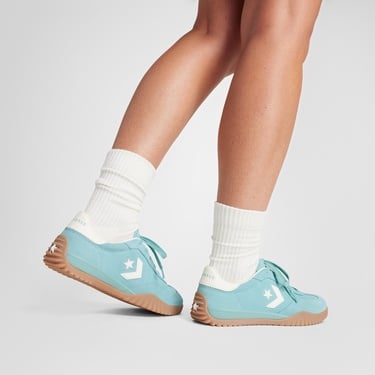  Converse Run Star Trainer Unisex Açık Mavi Süet Sneaker