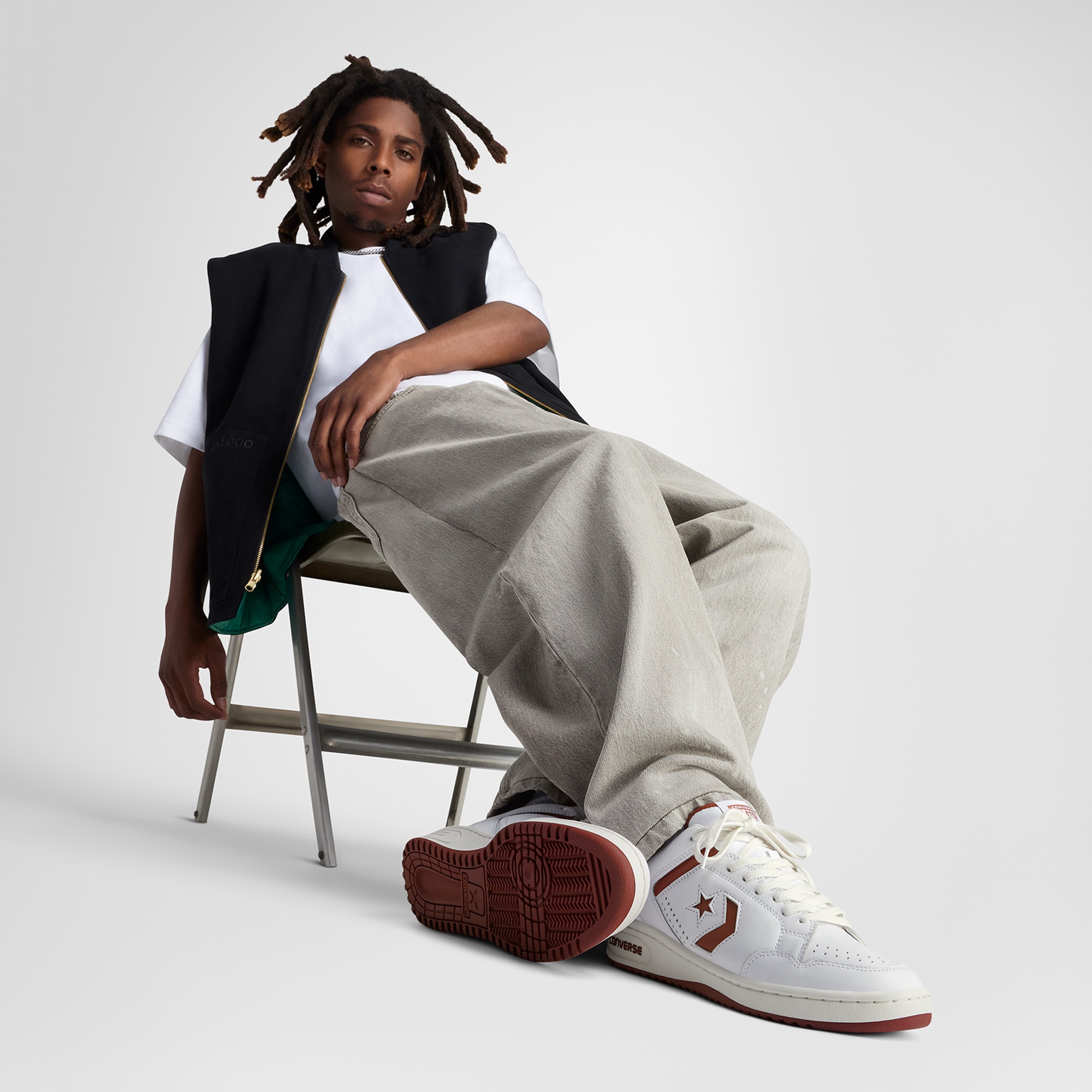 Converse Weapon Unisex Beyaz Deri Sneaker