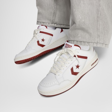  Converse Weapon Unisex Beyaz Deri Sneaker