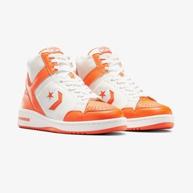  Converse Weapon Unisex Turuncu Deri Sneaker