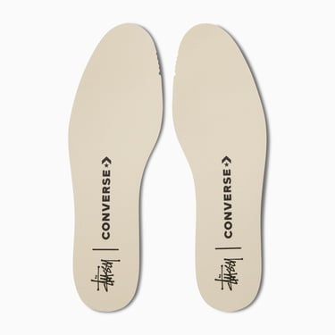  Converse x Stüssy Chuck 70 Unisex Bej Deri Sneaker