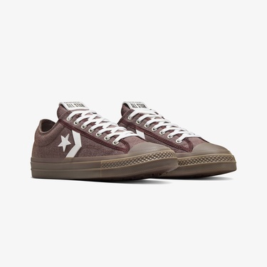  Converse Star Player 76 Unisex Kahverengi Sneaker