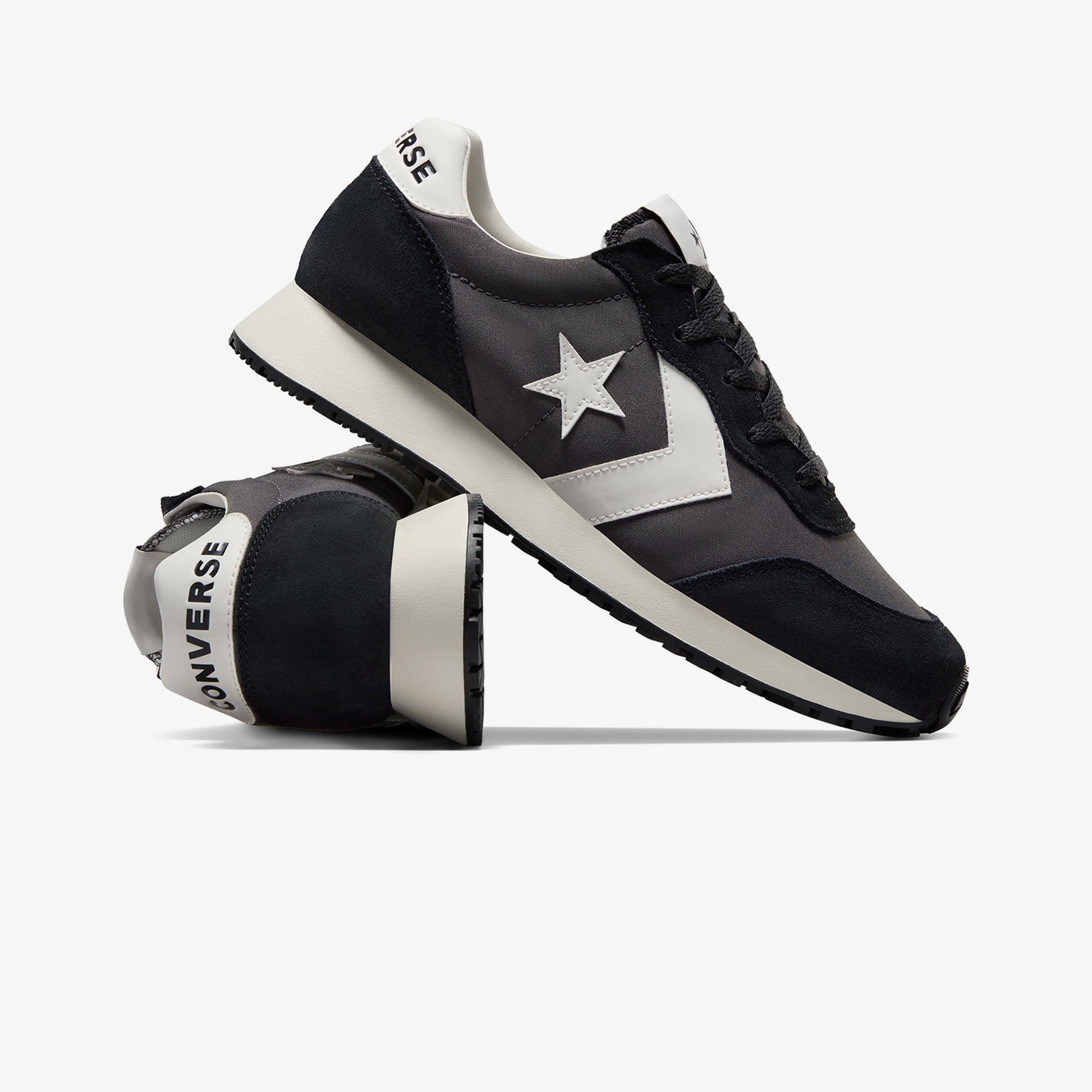 Converse Omega Trainer Unisex Siyah Süet Sneaker