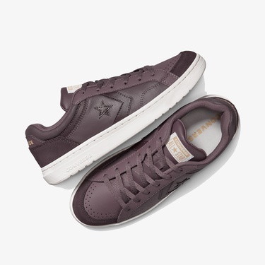  Converse Pro Blaze Unisex Bordo Deri Sneaker