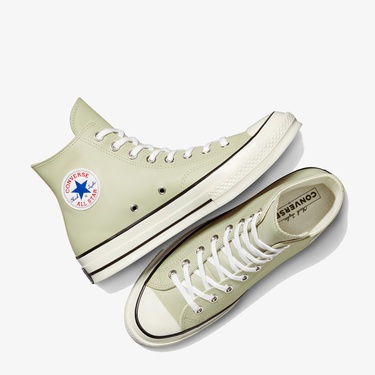  Converse Chuck 70 Unisex Yeşil Deri Sneaker