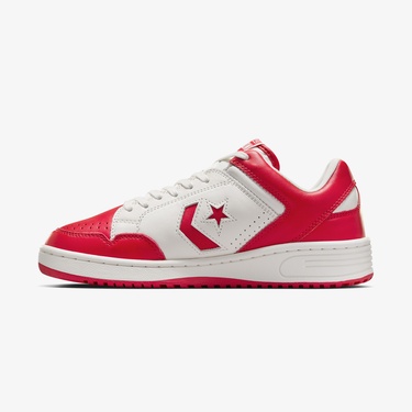  Converse Weapon Unisex Kırmızı Deri Sneaker