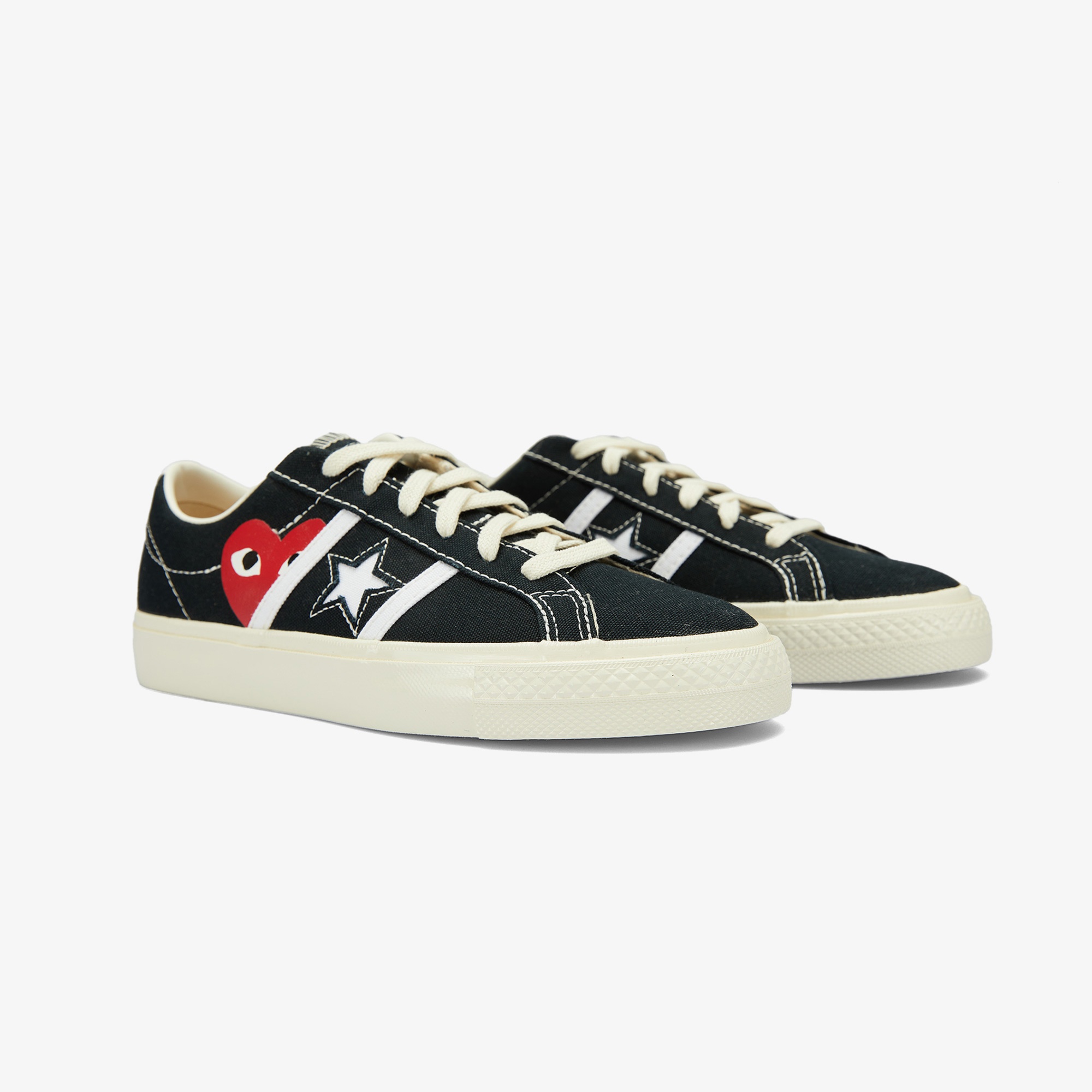 Converse x Comme Des Garçons Play One Star Academy Pro Unisex Siyah Sneaker