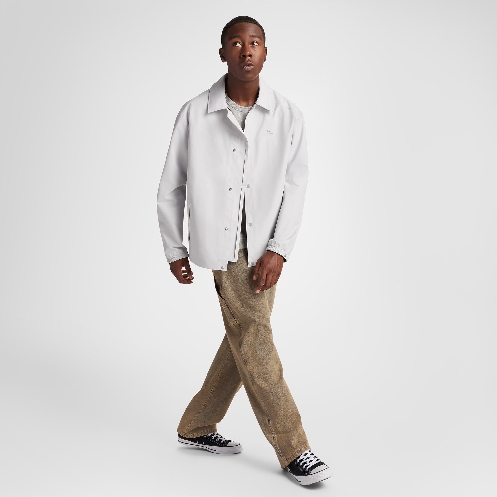 Converse Erkek Beyaz Yağmurluk