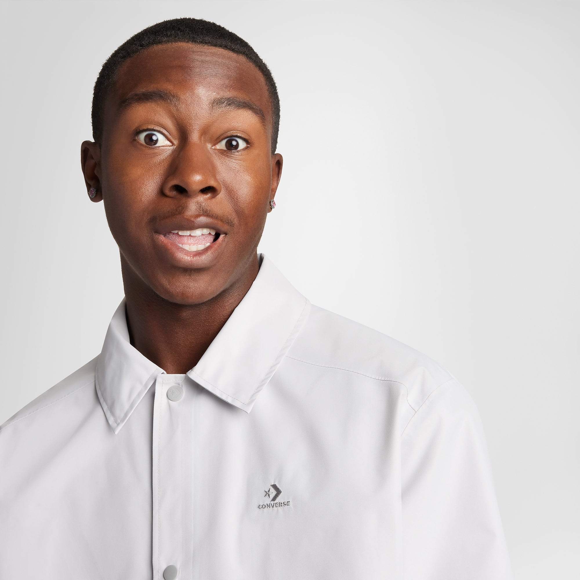 Converse Erkek Beyaz Yağmurluk