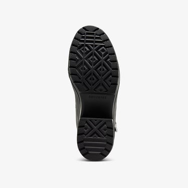  Converse Chuck 70 De Luxe Heel Unisex Siyah Deri Platform Dark Romance Sneaker