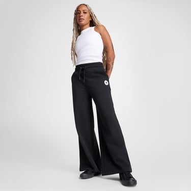  Converse Kadın Loose Fit Siyah Eşofman Altı