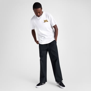  Converse Erkek Loose Fit Baskılı Beyaz T-Shirt