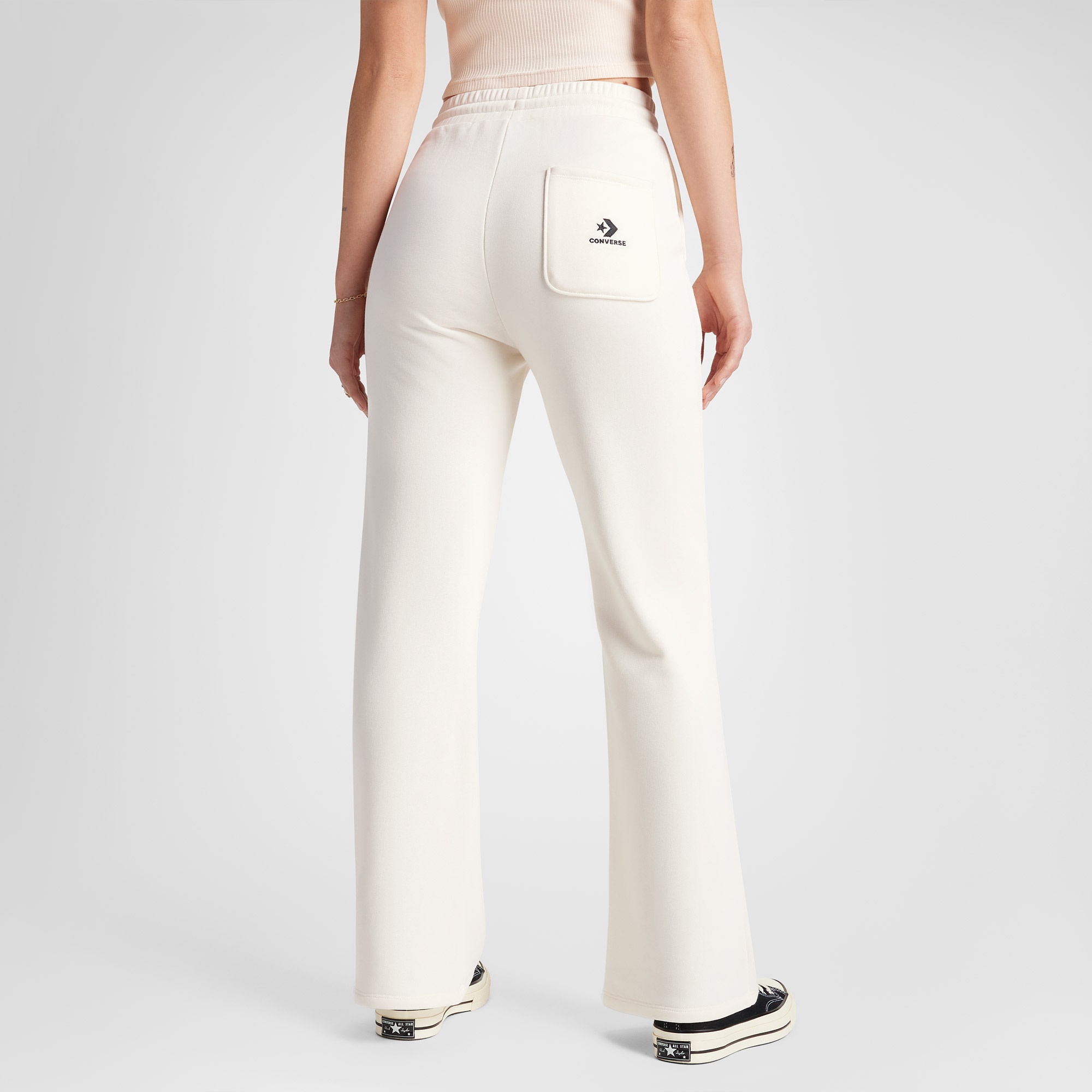 Converse Kadın Beyaz Eşofman Altı