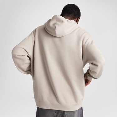  Converse Erkek Loose Fit Bej Hoodie