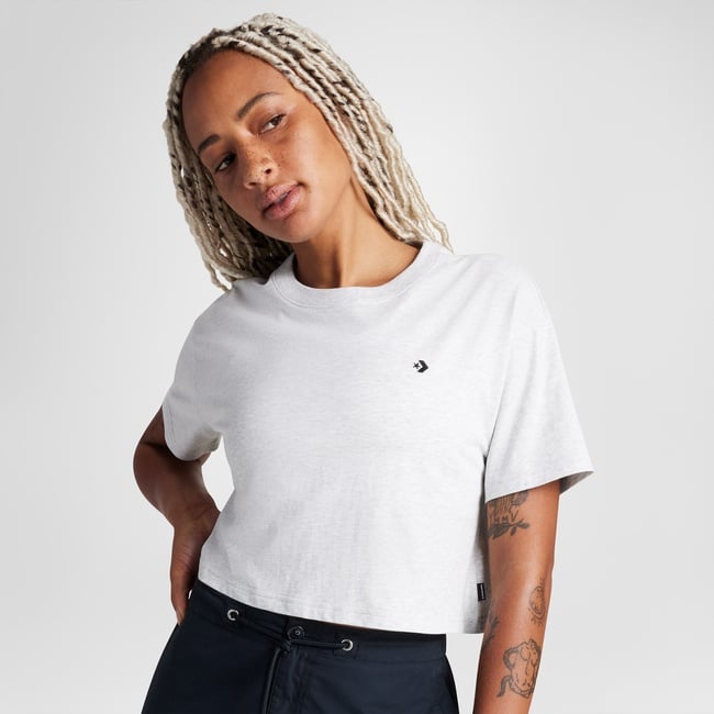  Converse Kadın Gri T-Shirt