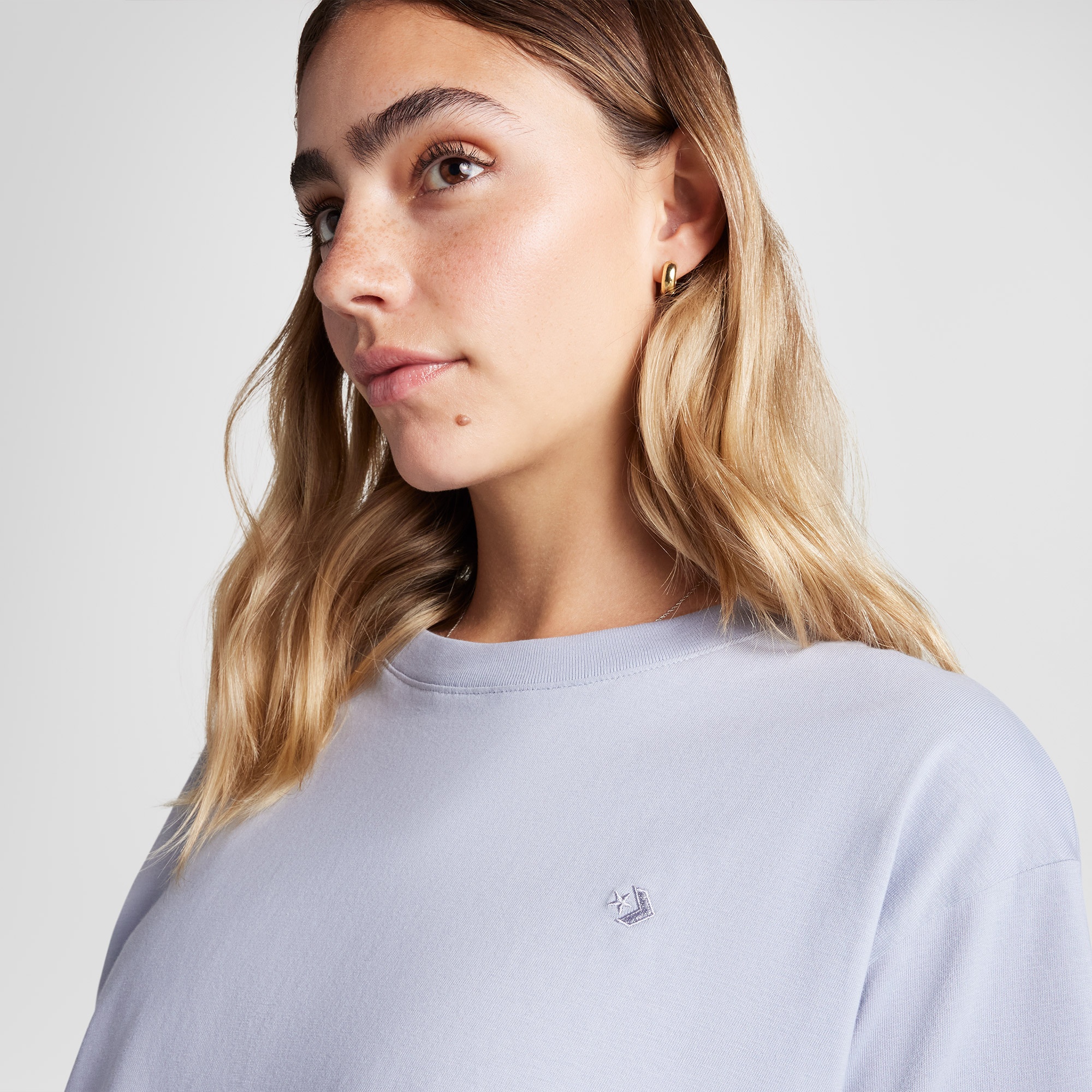 Converse Kadın Lila T-Shirt