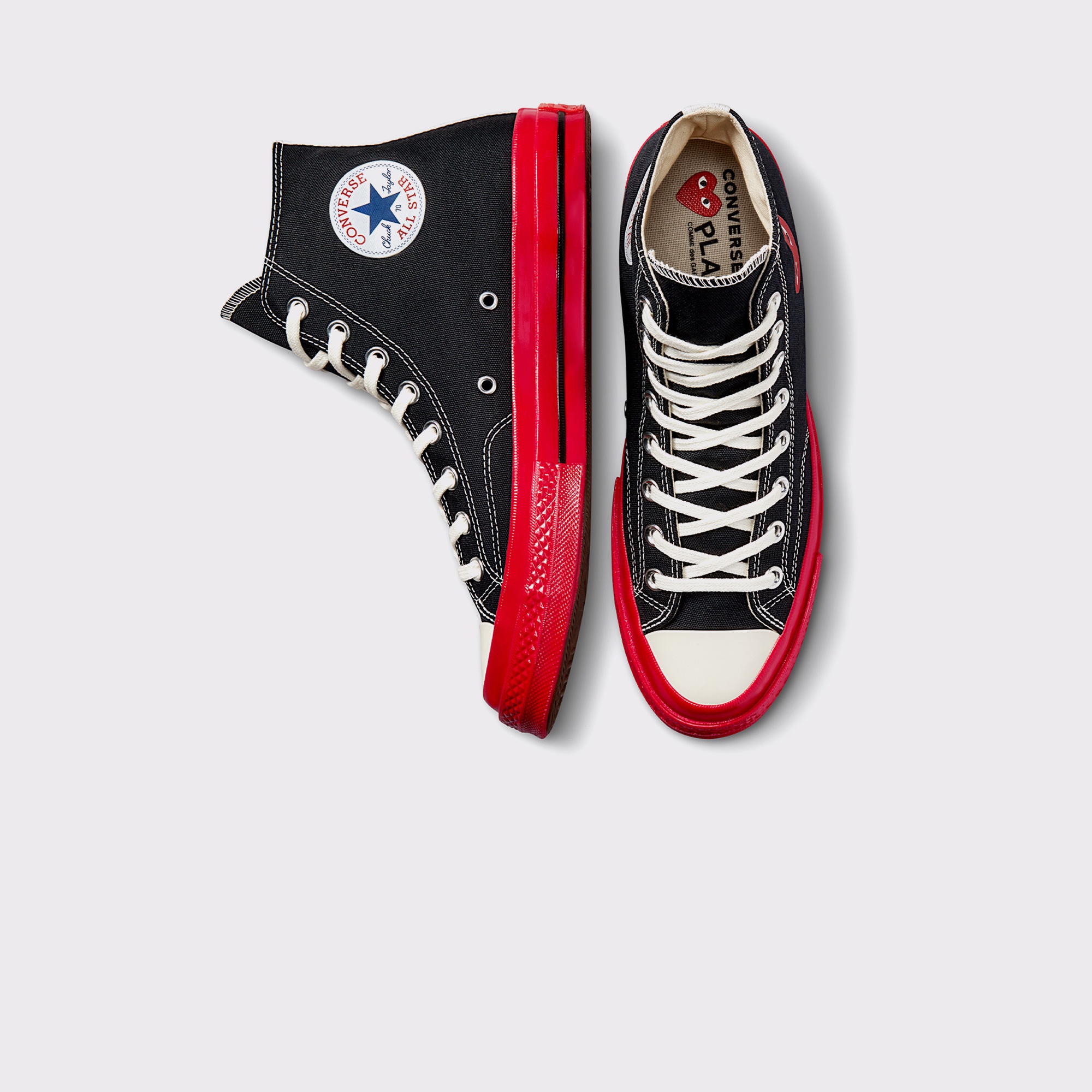Converse X Comme Des Garçons Play Chuck 70 Unisex Siyah Sneaker