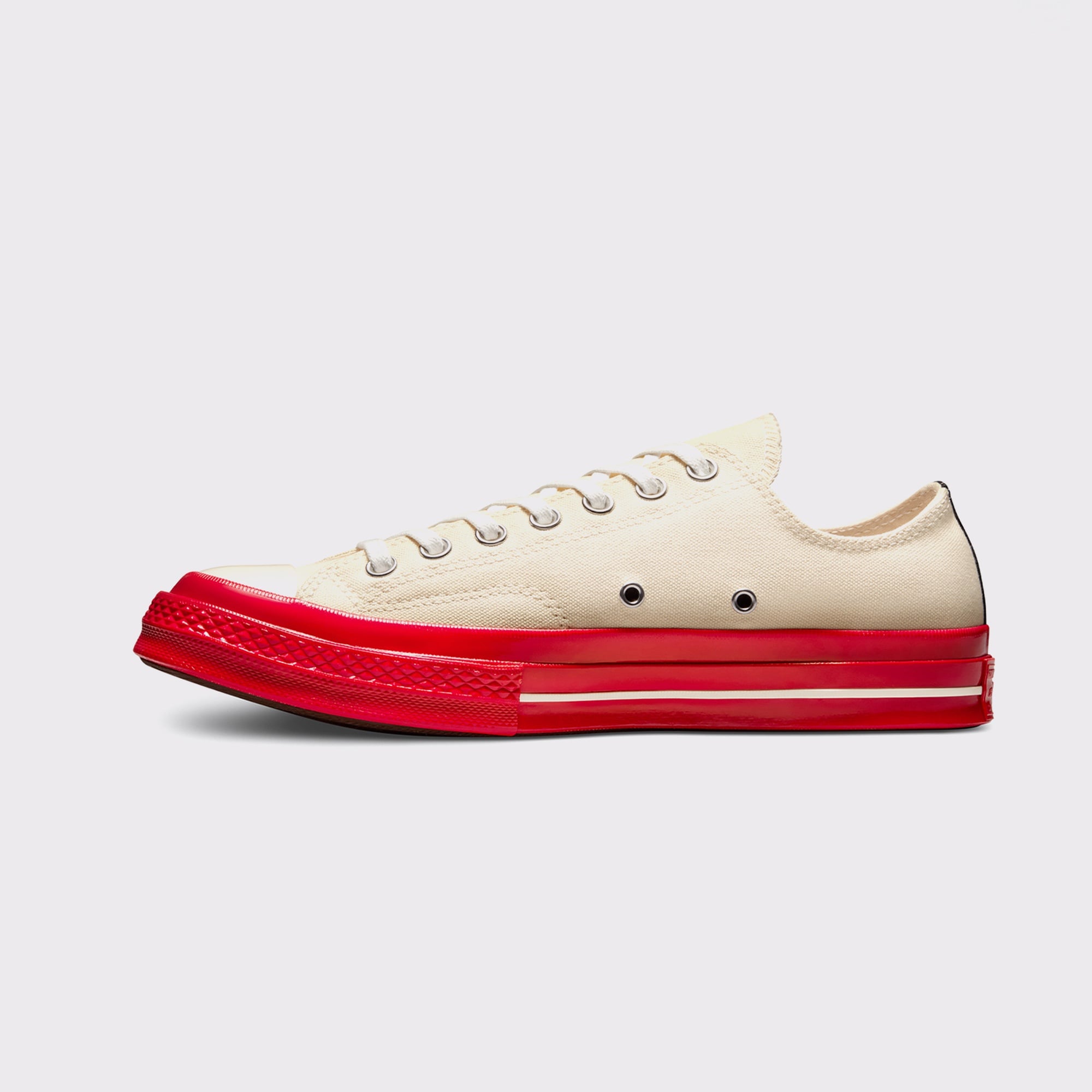 Converse X Comme Des Garçons Play Chuck 70 Unisex Krem Sneaker