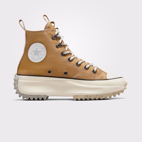  Converse Run Star Hike Grid Unisex Kahverengi Platform Sneaker
