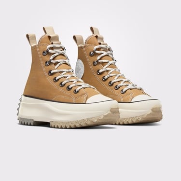  Converse Run Star Hike Grid Unisex Kahverengi Platform Sneaker