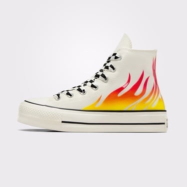  Converse Chuck Taylor All Star Lift Kadın Krem Platform Sneaker