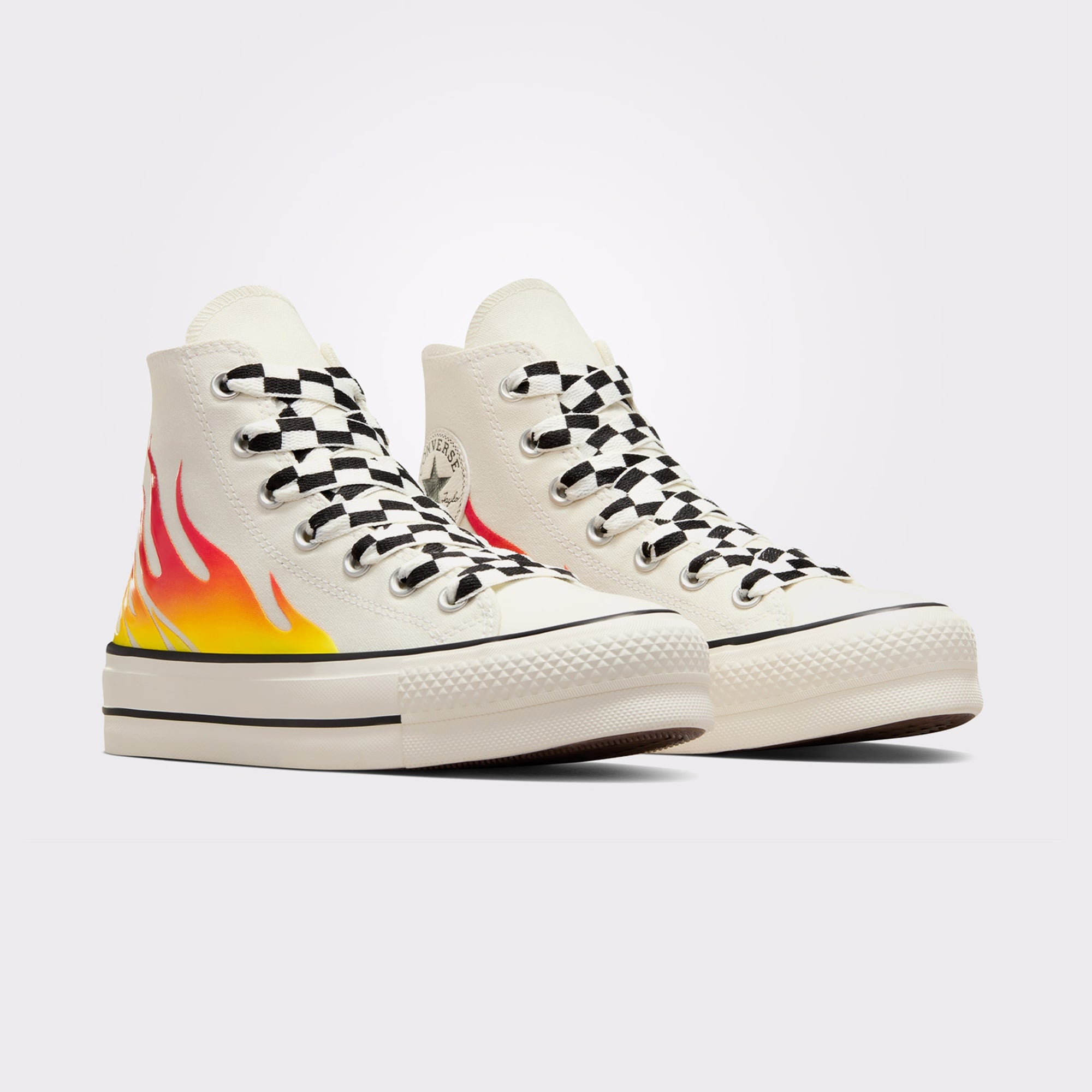Converse Chuck Taylor All Star Lift Kadın Krem Platform Sneaker
