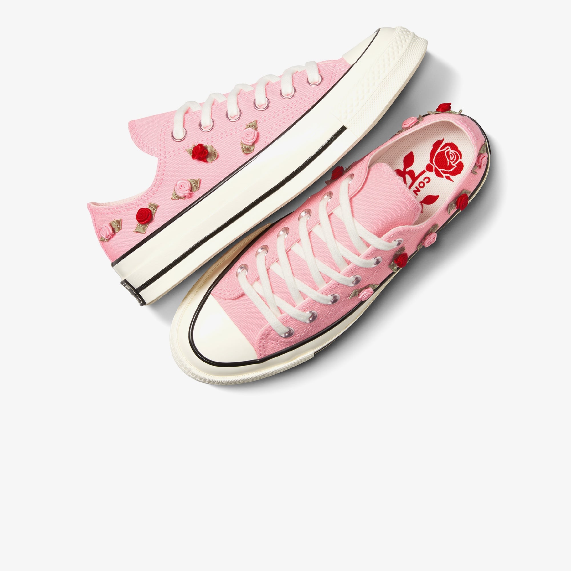 Converse Chuck 70 Roses Unisex Pembe Sneaker