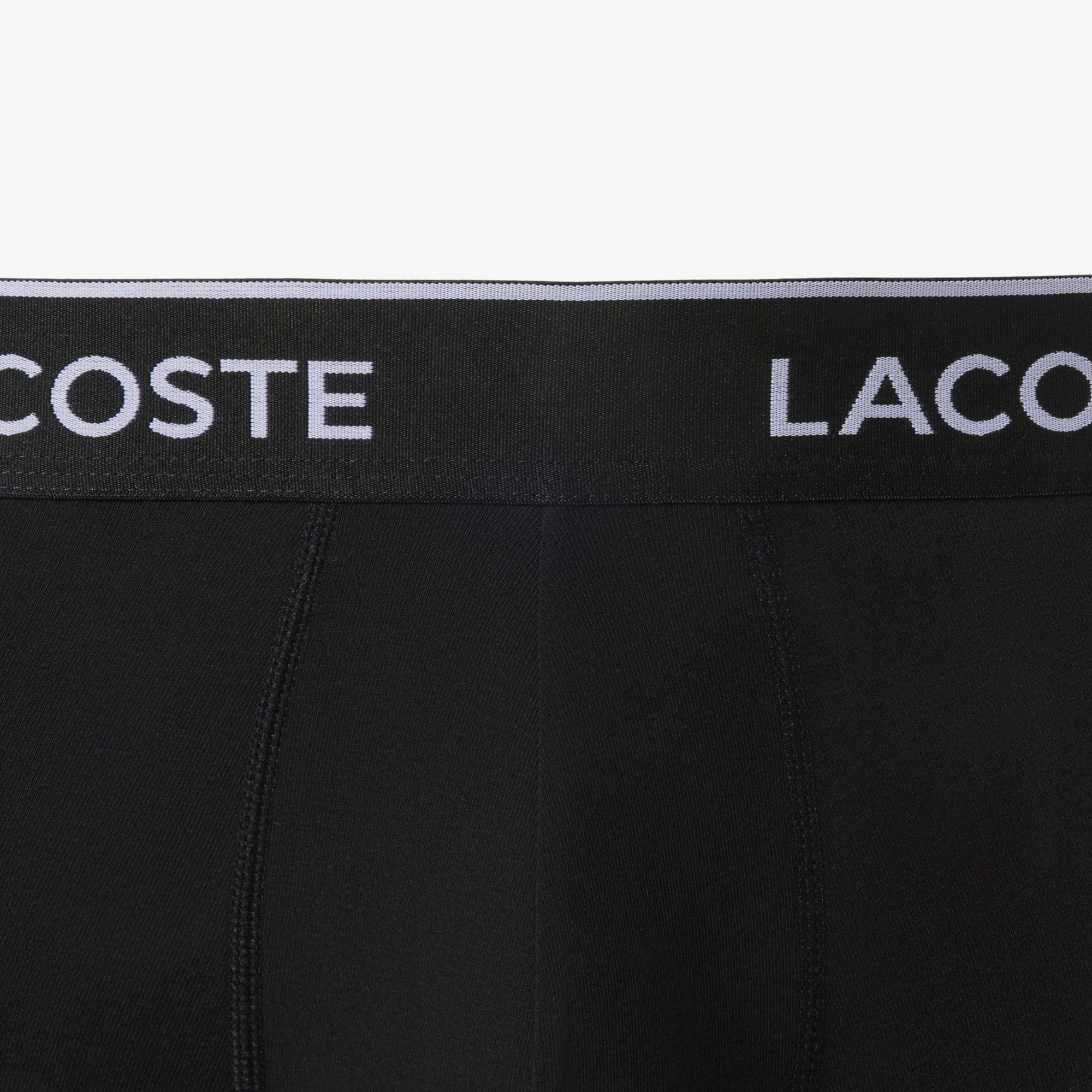 Lacoste Erkek 3'lü Siyah Boxer