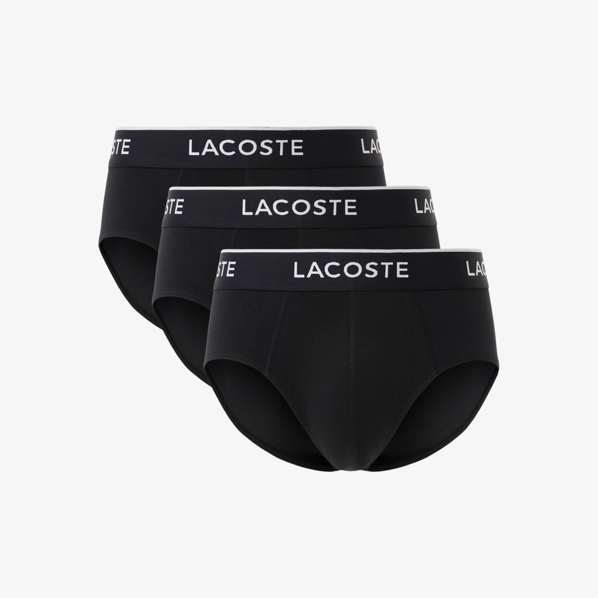 Lacoste Erkek 3'lü Siyah Külot