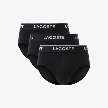 Lacoste Erkek 3'lü Siyah Külot